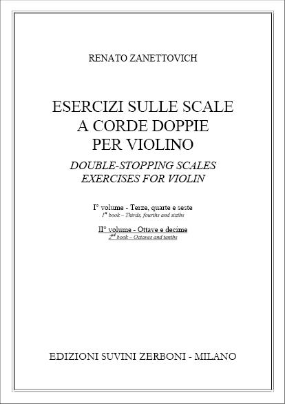 Esercizi Sulle Scale A Corde Doppie Per Violino - Ottave e Decime - pro housle